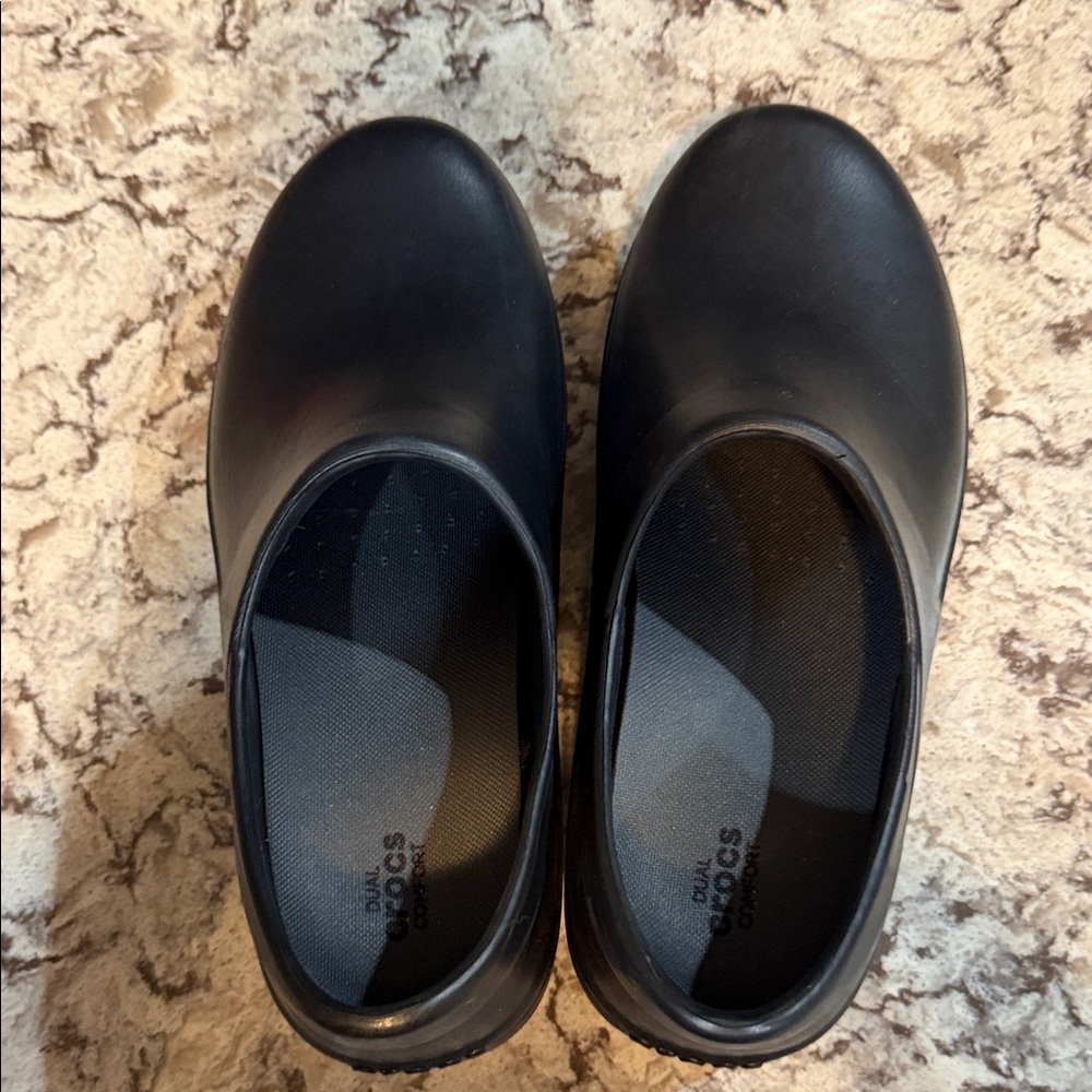CROCS Black Slip-On Professional Clogs